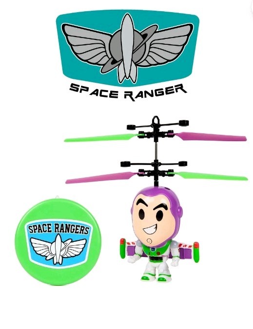Space Ranger Buzz Lightyear Flying Toy USB Charging Remote Control Toy Story 20…