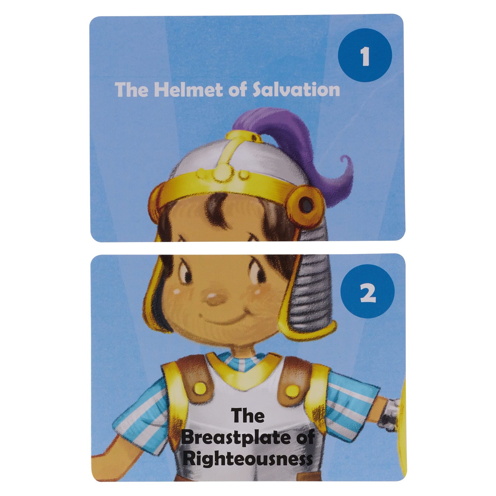 Go Fish! The Armor of God Card Game NEW 48 Double Sided 2-4 Players Ages 5+