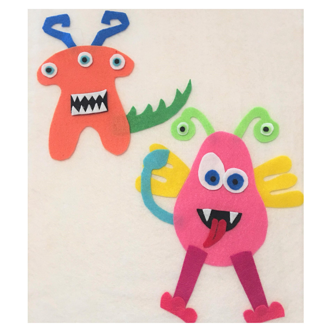 Build-A-Monster Felt Story Set – Celebrate Creativity and Silly Storytelling