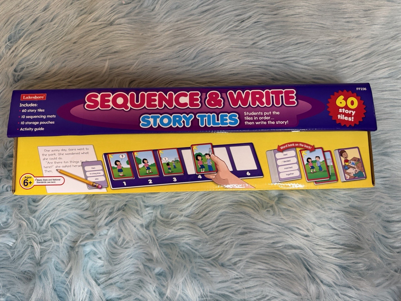 Lakeshore Learning Sequence & Write Story Tiles -excellent condition – complete!