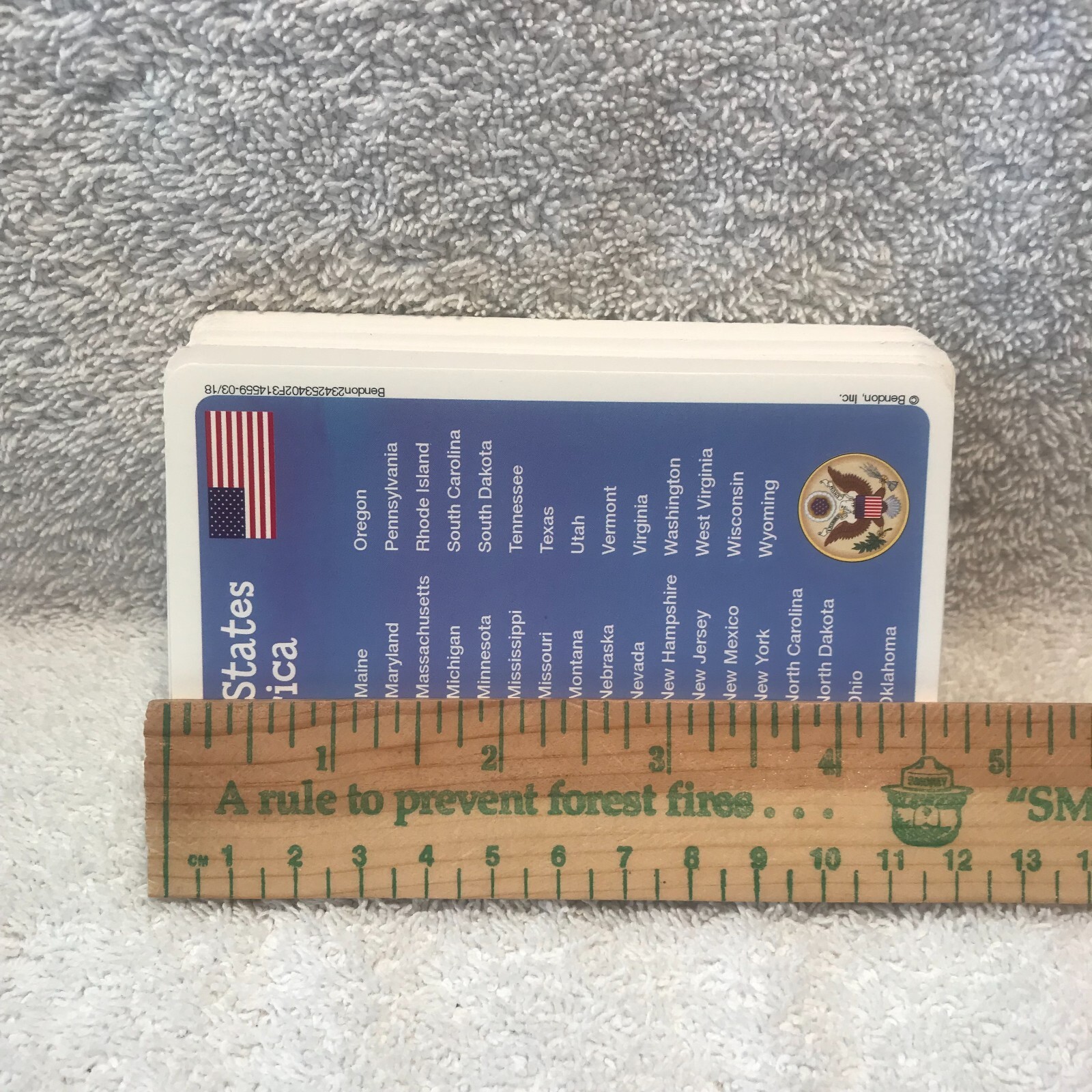 United States Land of the Free 36 Flash Cards – Age 5+ Bendon