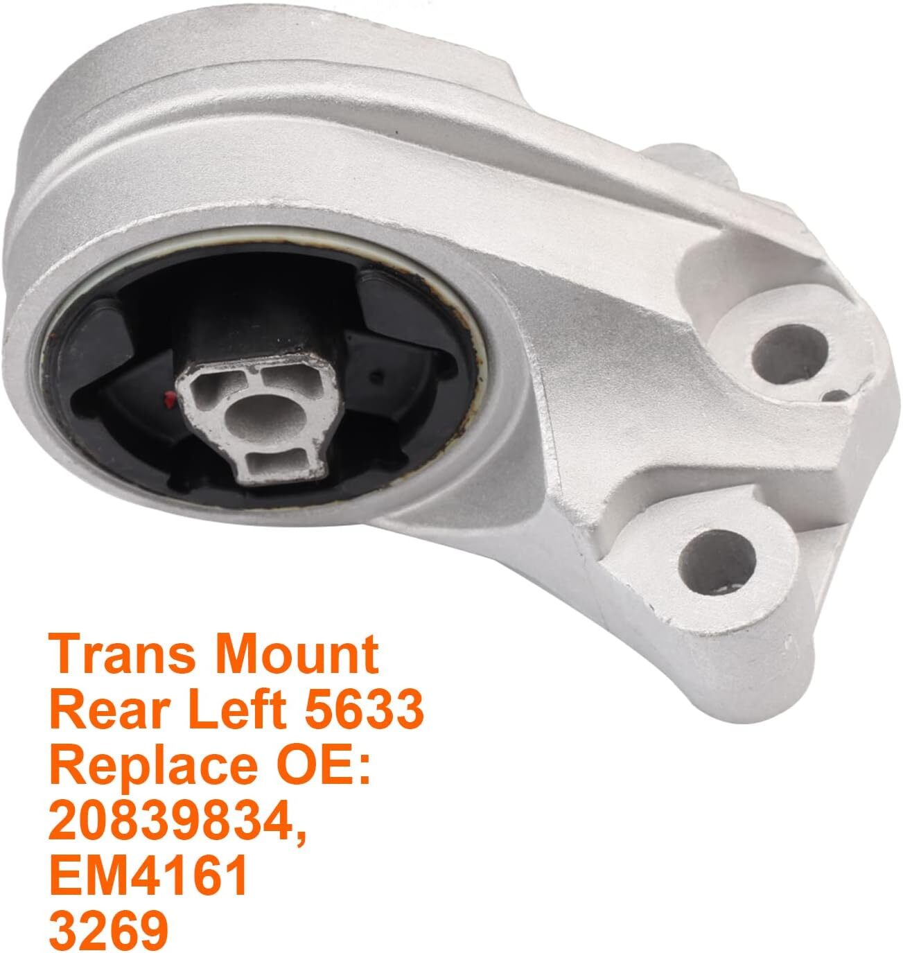 Set of 4, Engine Motor and Transmission Mounts Compatible with 10-17 Captiva