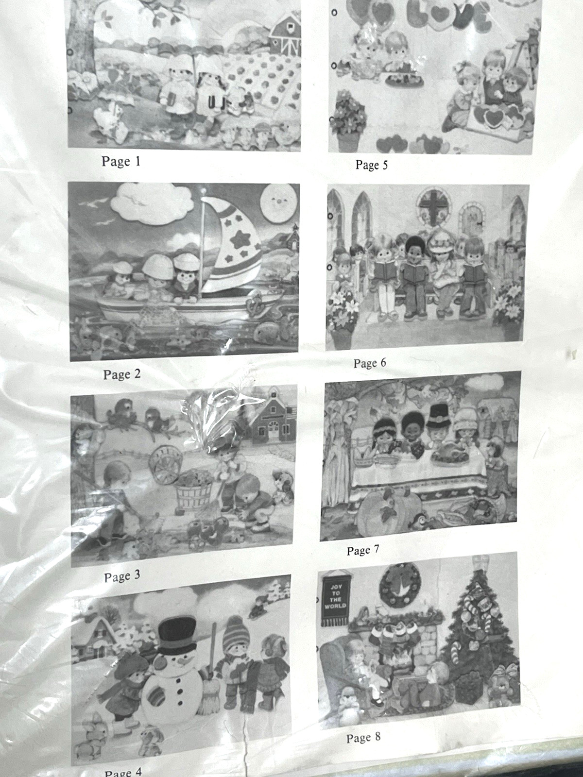 Vintage Betty Lukens Quiet Book #5 “Holidays and Seasons” NEW Felt KIT 1980’s