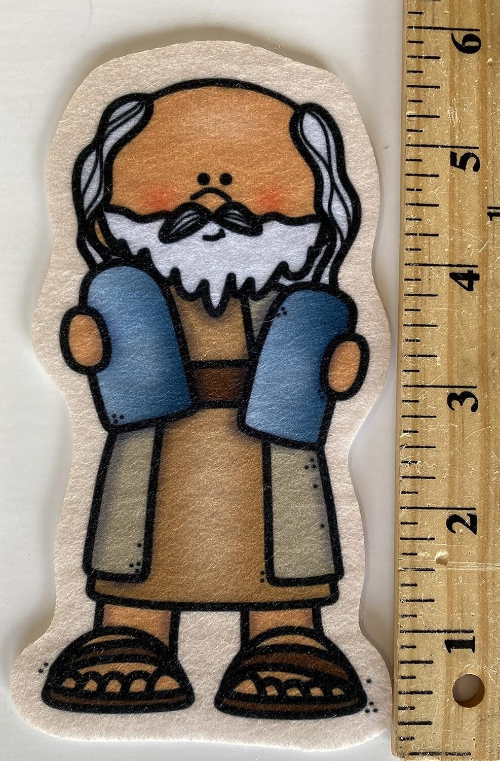 Ten Commandments Old Testament Felt Flannel Board Stories Figure Bible 10 Moses