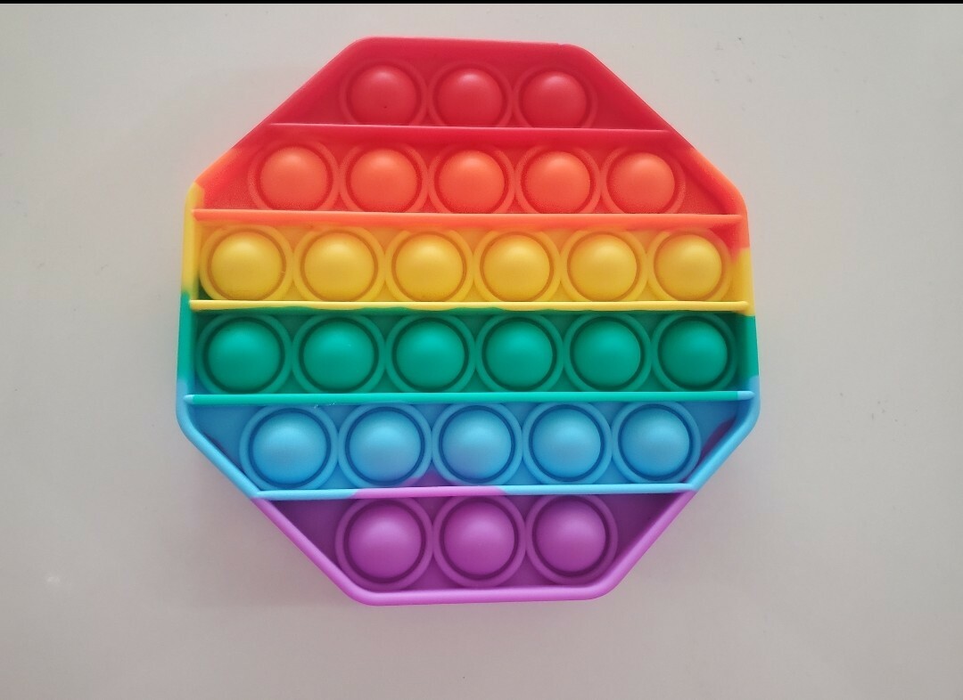 Pack of 4 ..push pop pop bubble sensory fidget toy