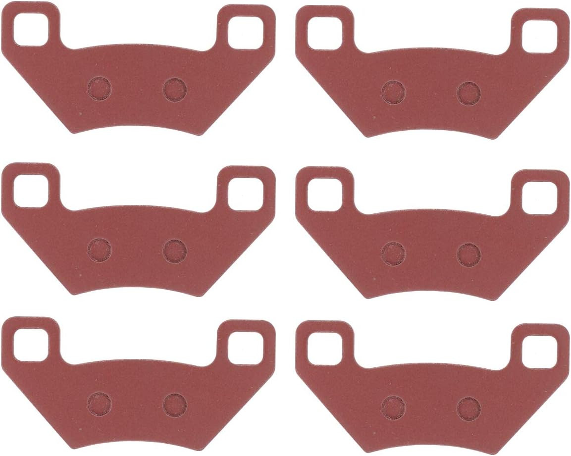 Front & Rear Brake Pads for Arctic Cat 300 366 400 450 500 4X4 Prowler XT 550 65