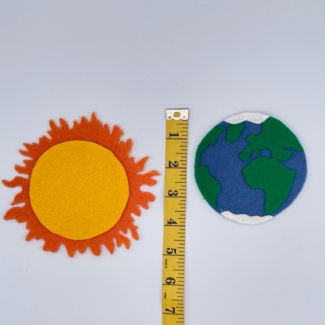 Our Solar System Felt Set for Felt or Flannel Board Play