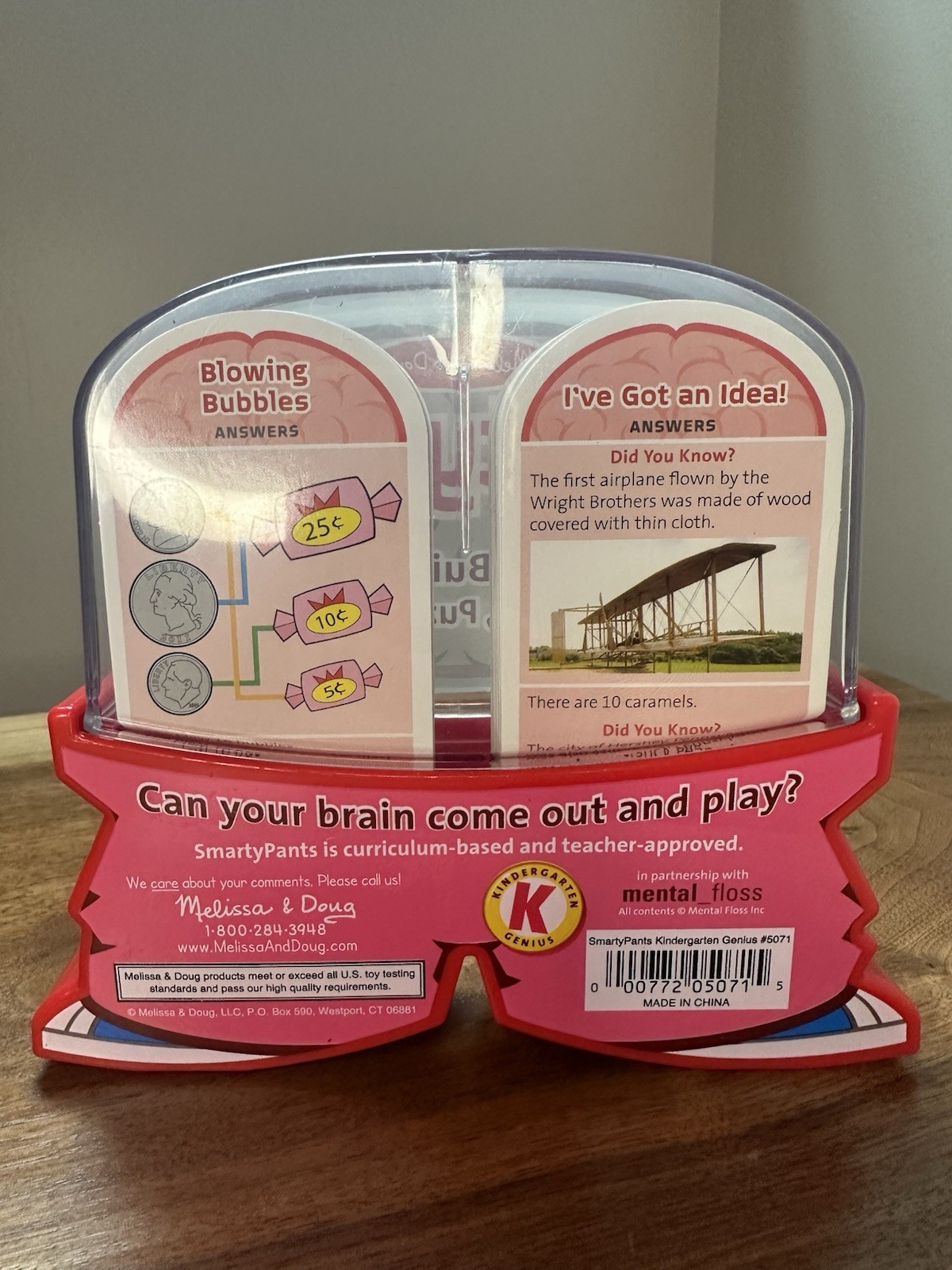 Melissa & Doug SmartyPants Kindergarten 120 Brain-Building Cards #5071