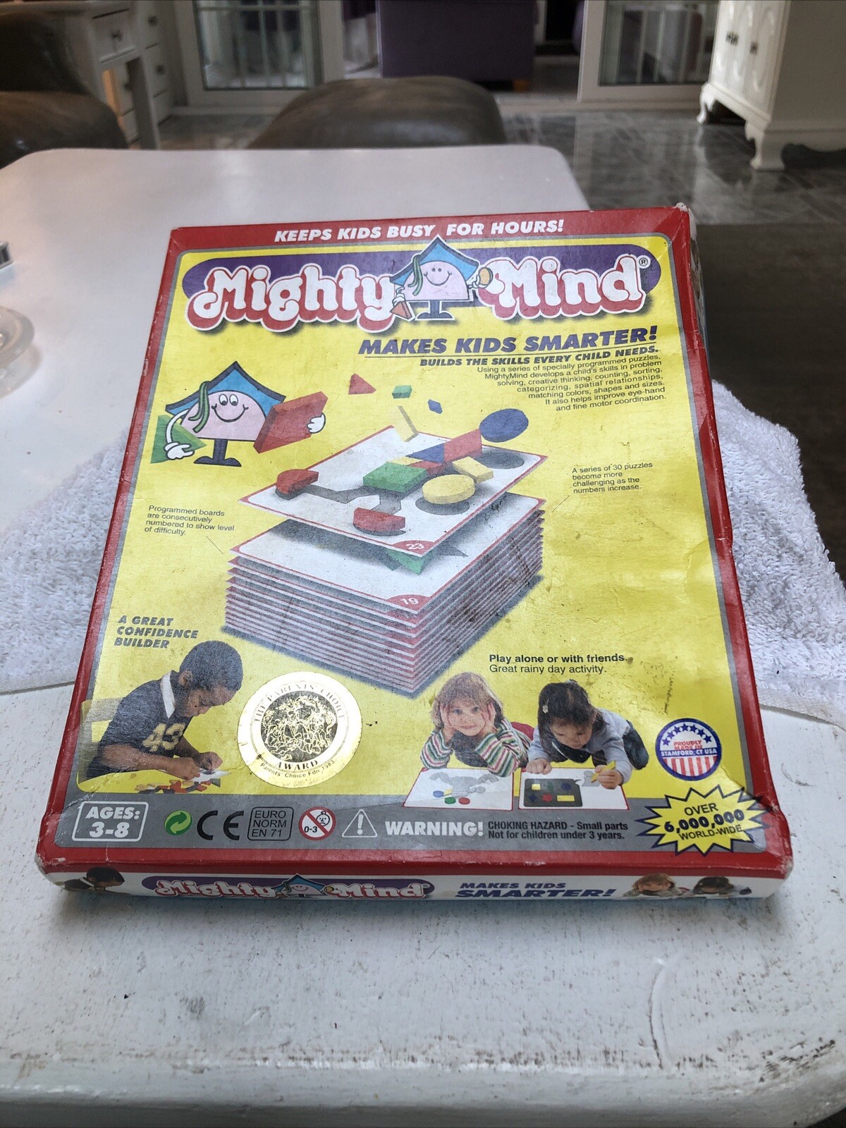Mighty Mind Puzzle Building Skills Game Parents Choice and Teachers Choice Award