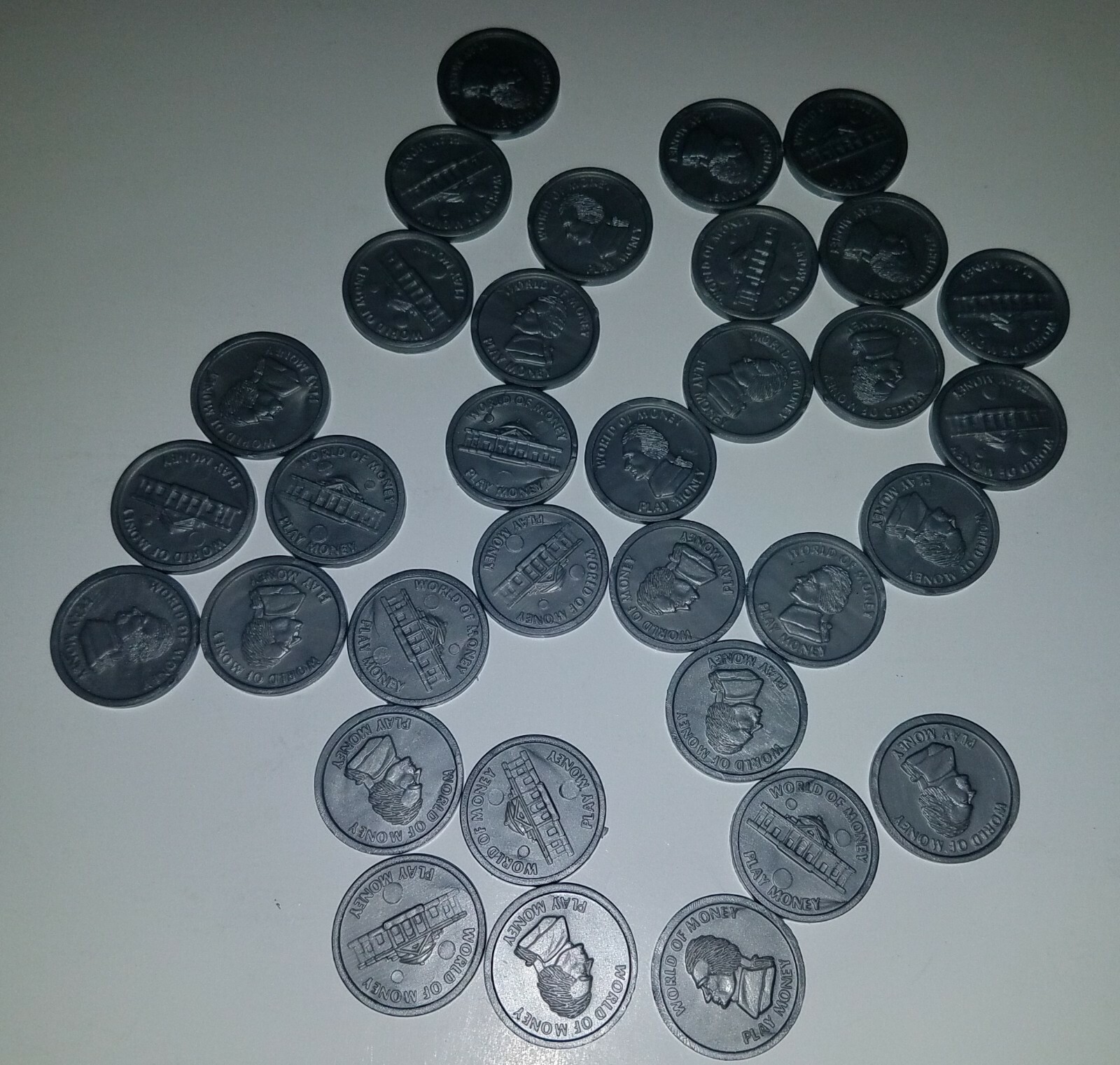 Youniverse Play Toy Money Lot Dollars Coins Pennies Nickels Dimes Cash Learning