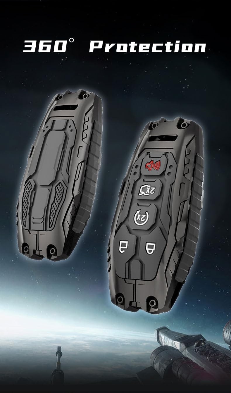 Heavy Key Fob Cover Case Protector for Ford, Keychain, Accessories for Ford F…