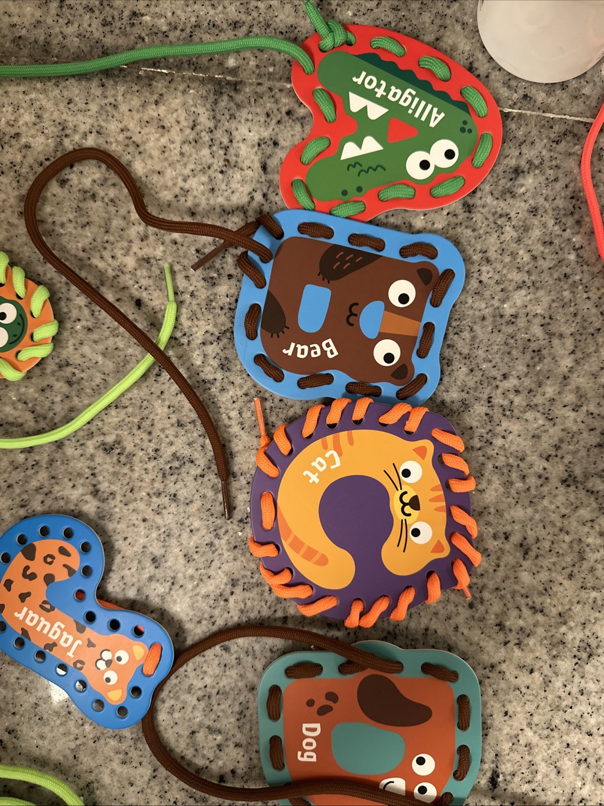 Lace and Trace Animal Learning Toy