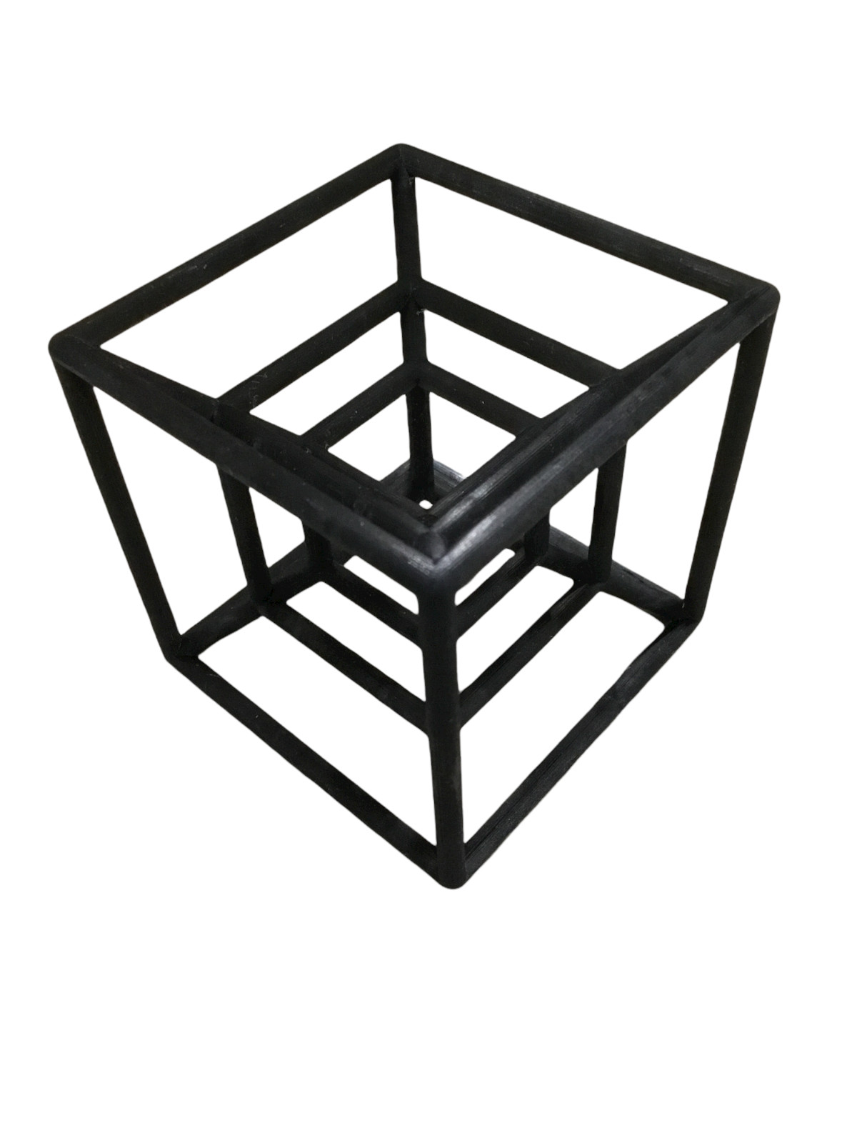 Tesseract Four Dimensional Hypercube Shape Math Geometry Educational Gift