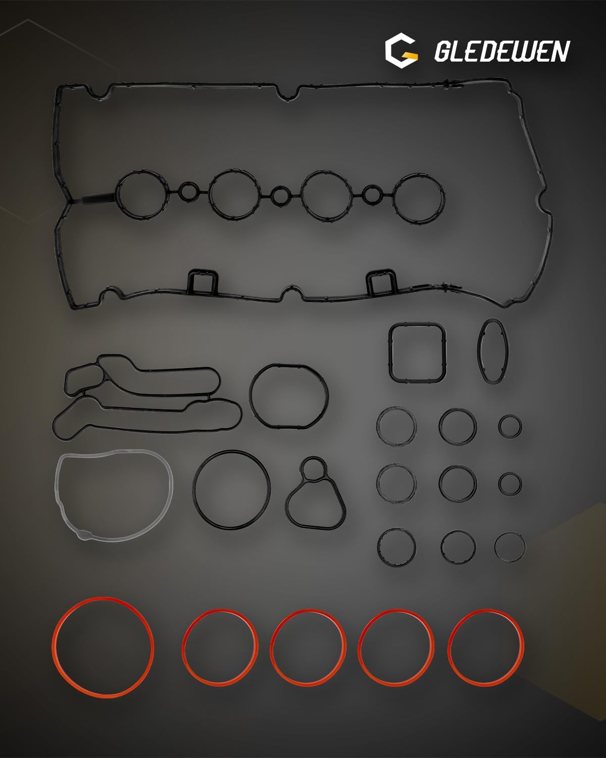 Engine Head Gasket Set 1.8 L, Compatible with 2011-2017 Chevy Sonic/Cruze L4…