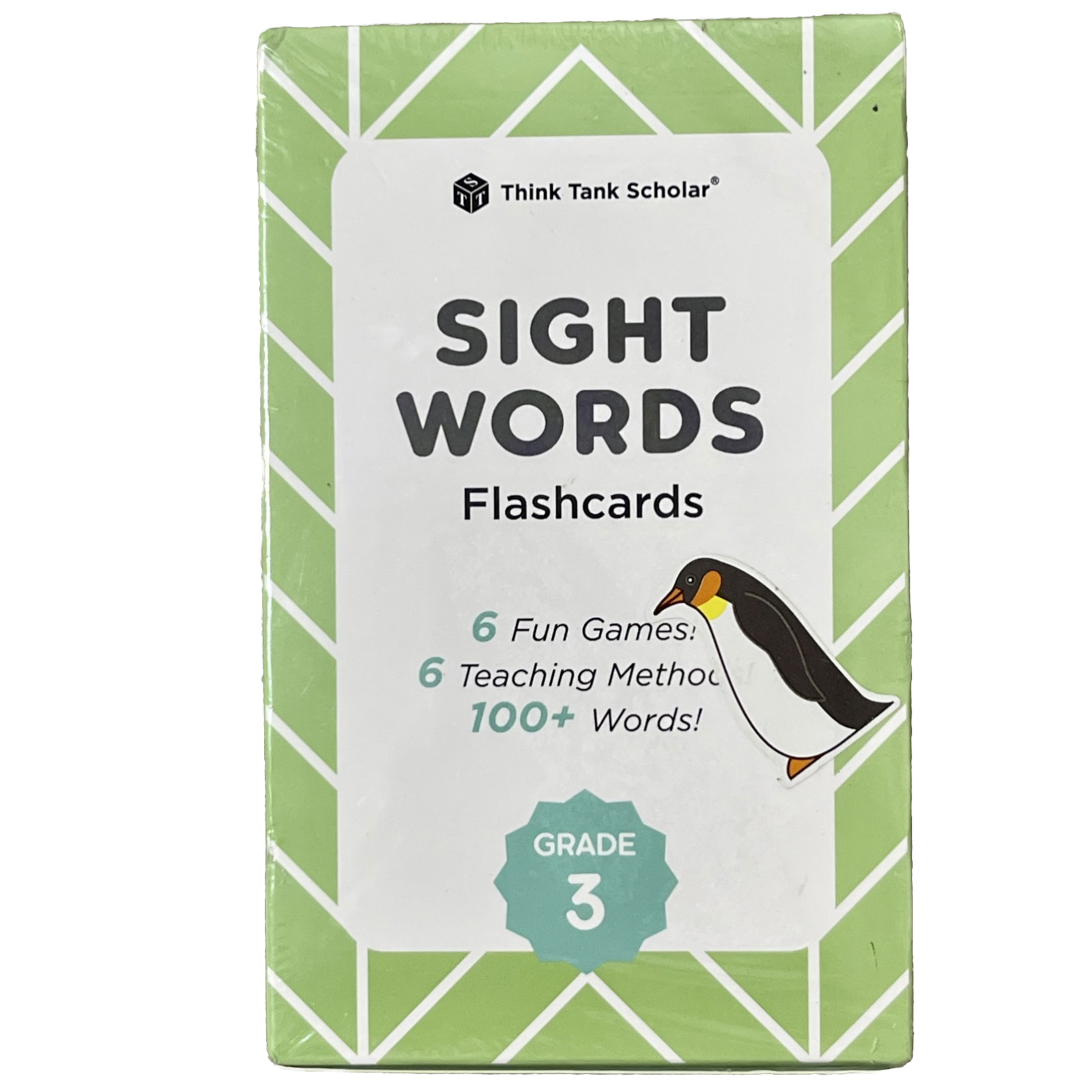 Think Tank Scholar 100+ 3rd Grade Sight Words FlashCards Kids Homeschool NEW