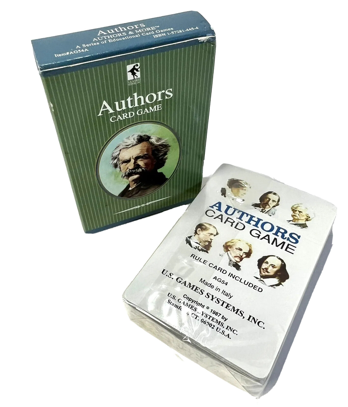 Authors and More Educational Card Games Toy Award Winner 2003 SEALED CARDS