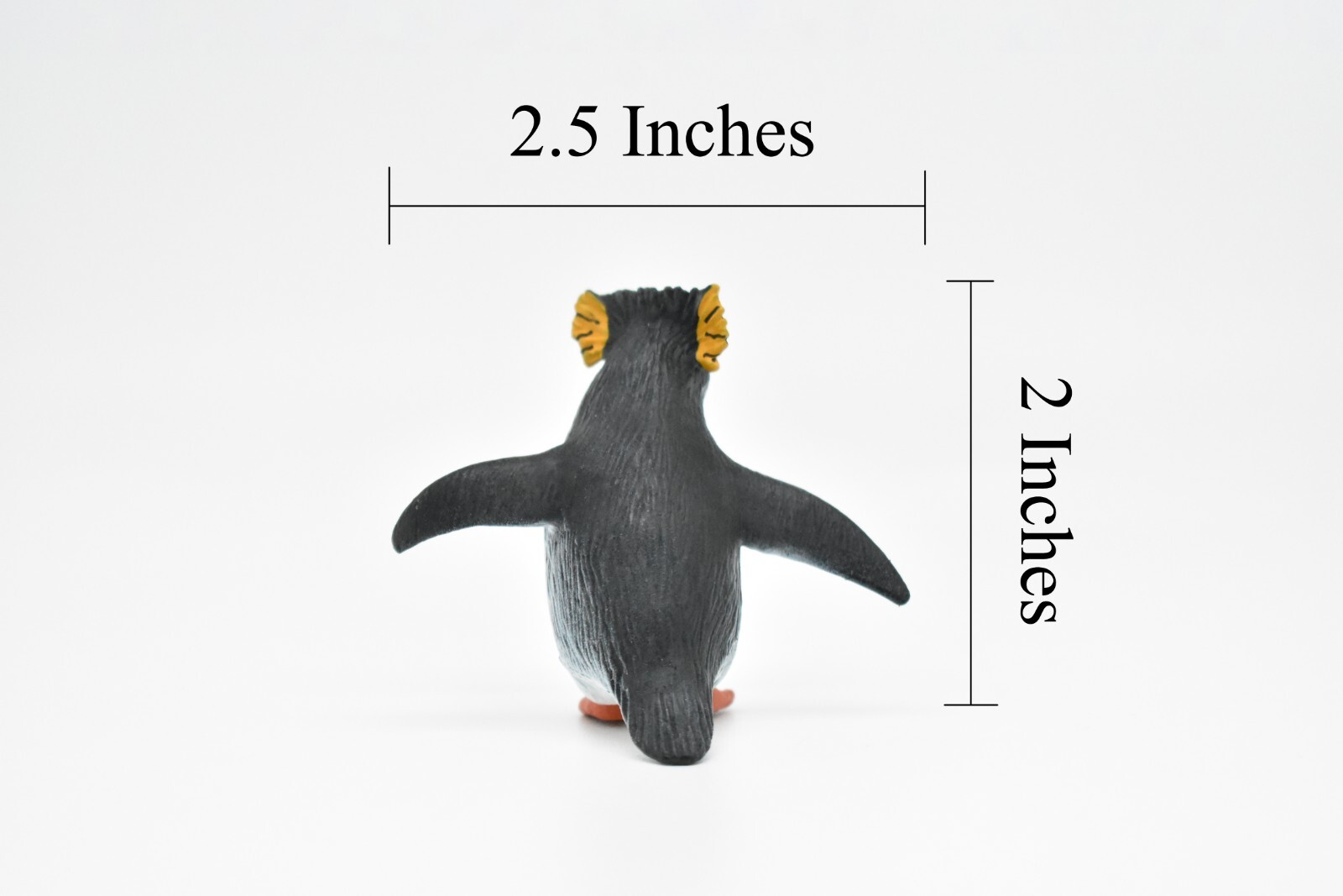 Rockhopper Penguin, Museum Quality Plastic Model, Hand Painted Toy 2″ F1347
