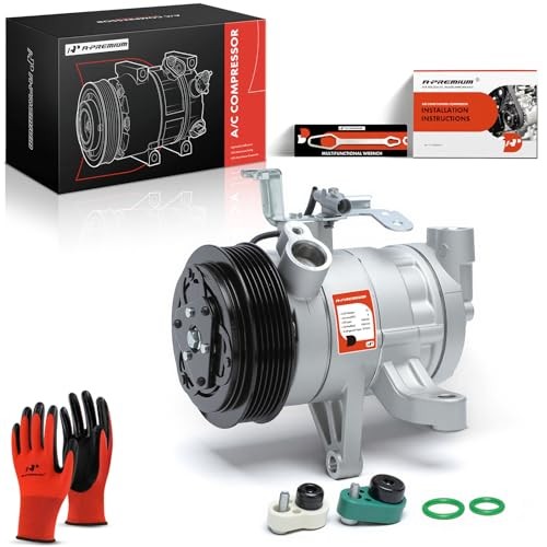 A-Premium Air Conditioner AC Compressor with Clutch Compatible with Subaru