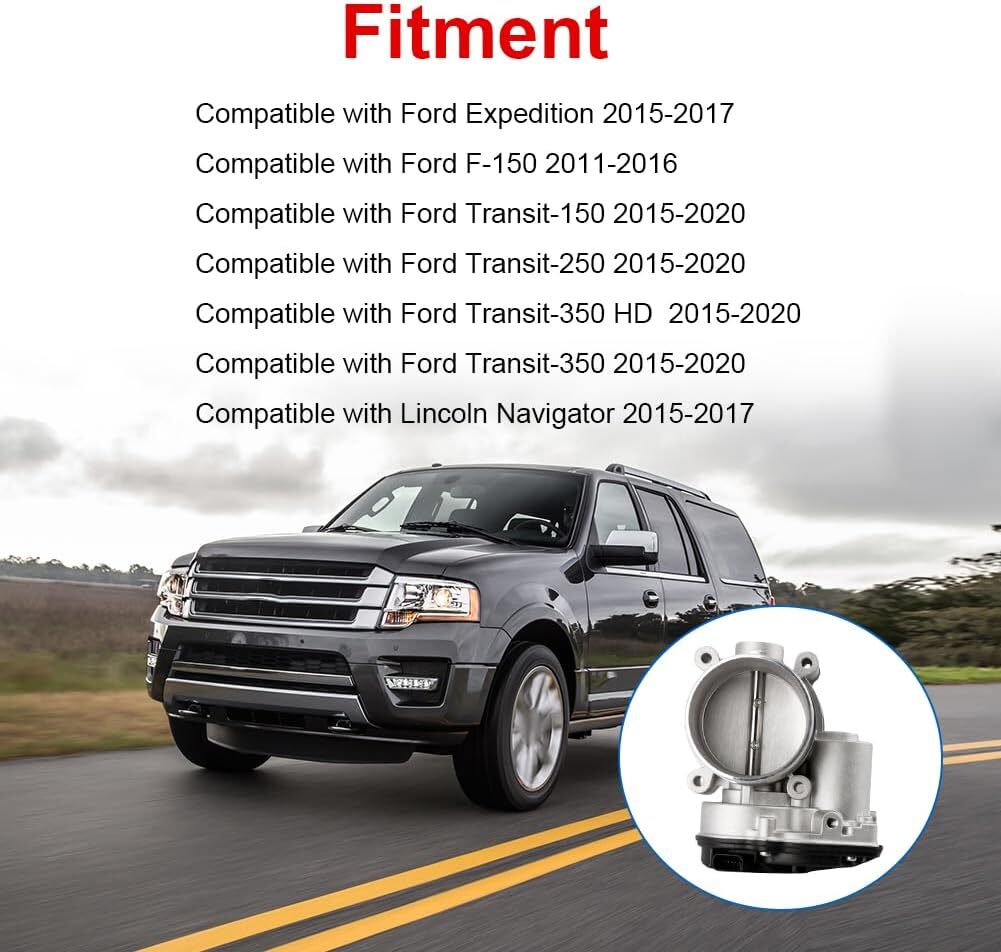 Electronic Throttle Body Assembly Compatible with Ford Expedition F-150 F150