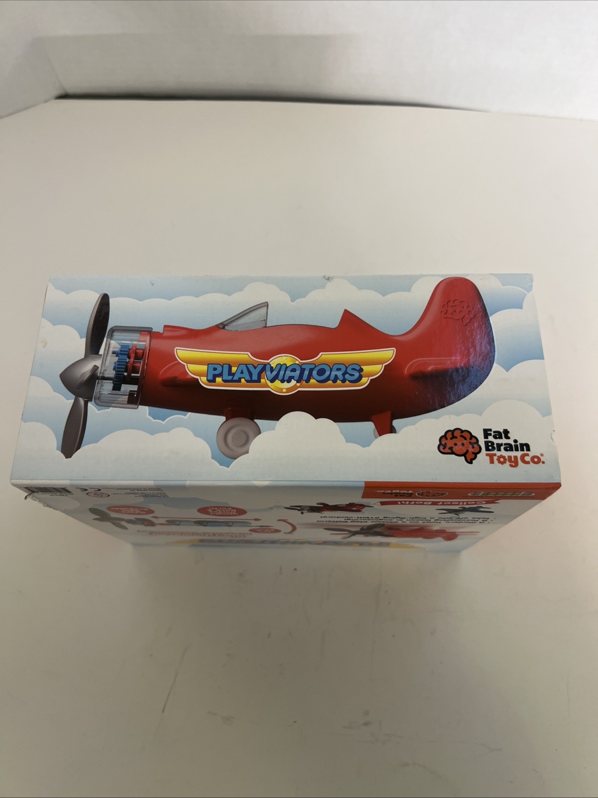 NEW IN BOX Fat Brain Toy Company Playviators Red Airplane