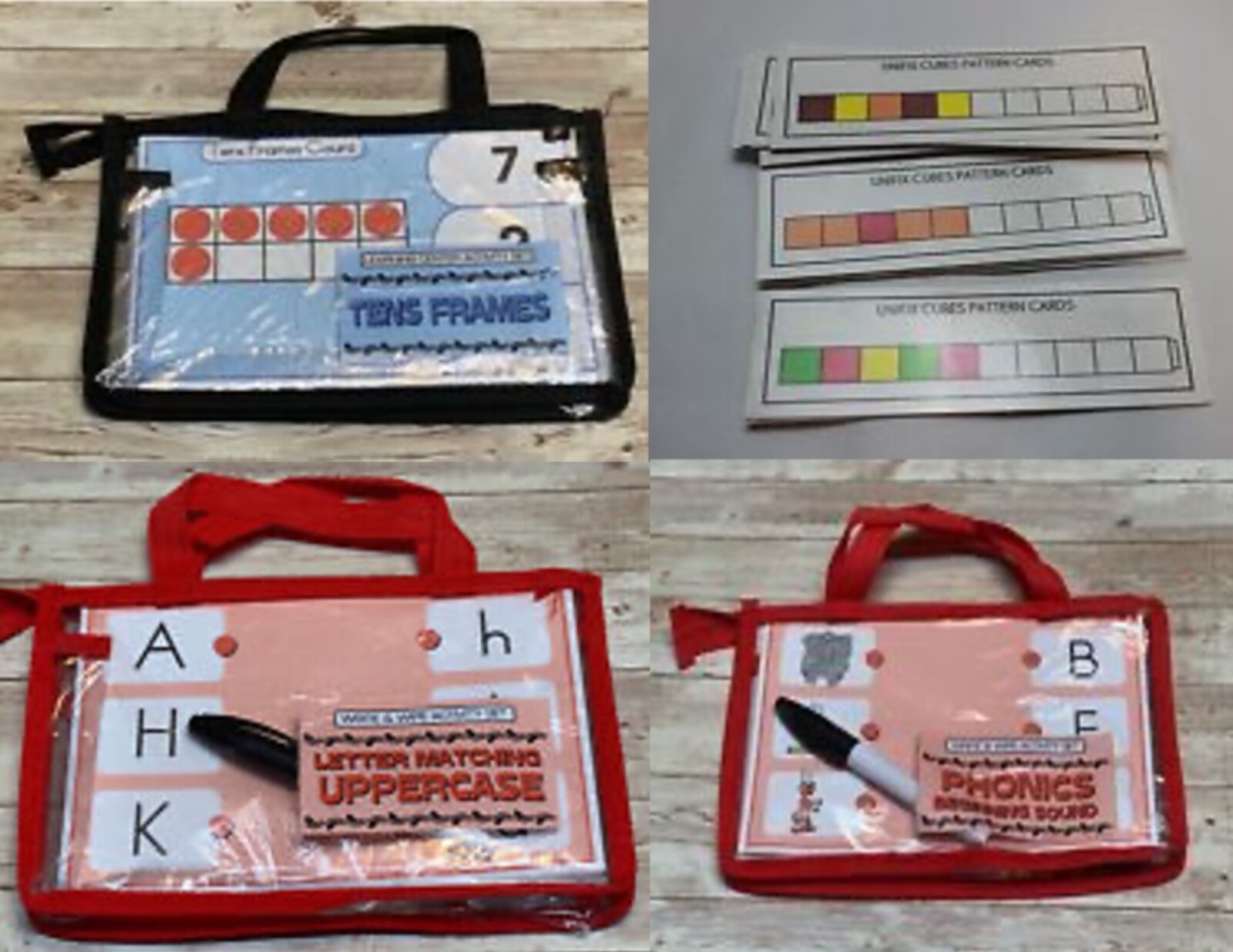 Bundled – 4 items Learning Center Activity Set