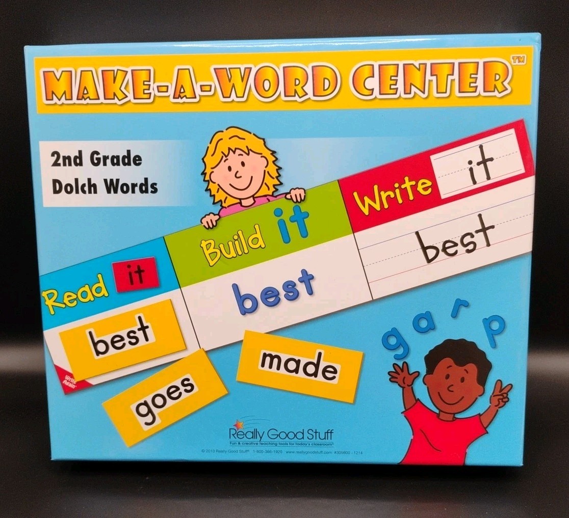 Really Good Stuff Make A Word Center 2nd Grade