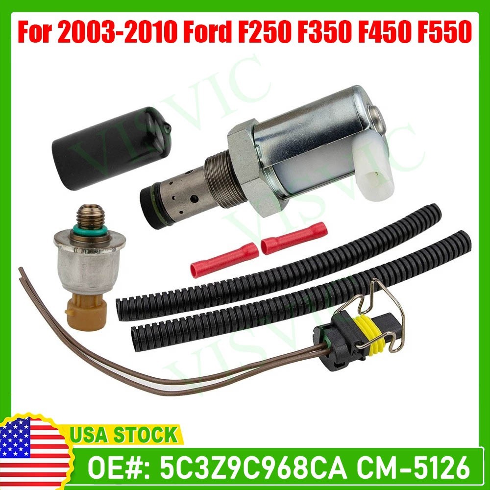 IPR Valve + ICP Sensor w/ Pigtail For Ford 6.0L Powerstroke Diesel 2003–2010 US