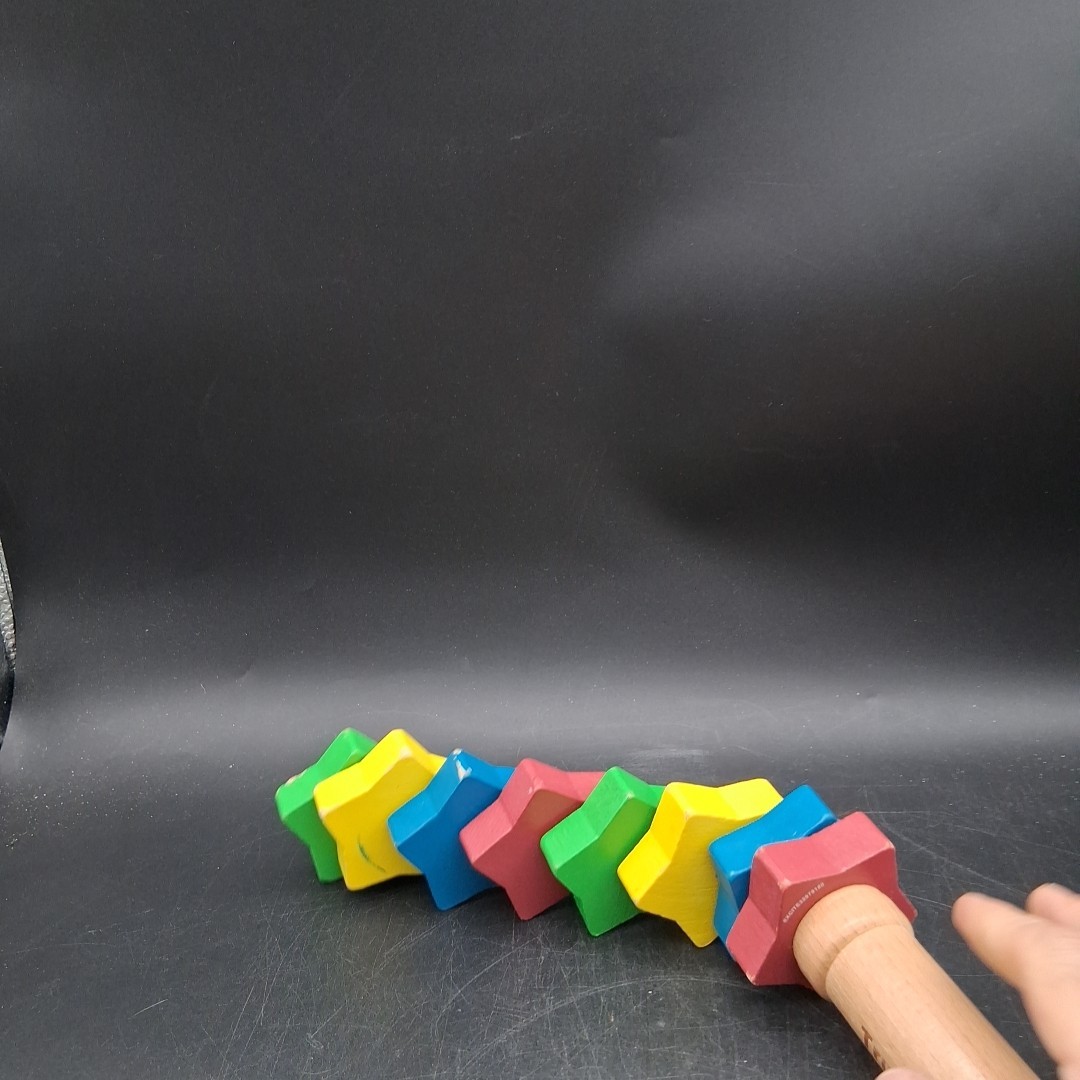 True Balance Handheld Wooden Toy by Excite “STEM” Coordination, Fine Motor Skill