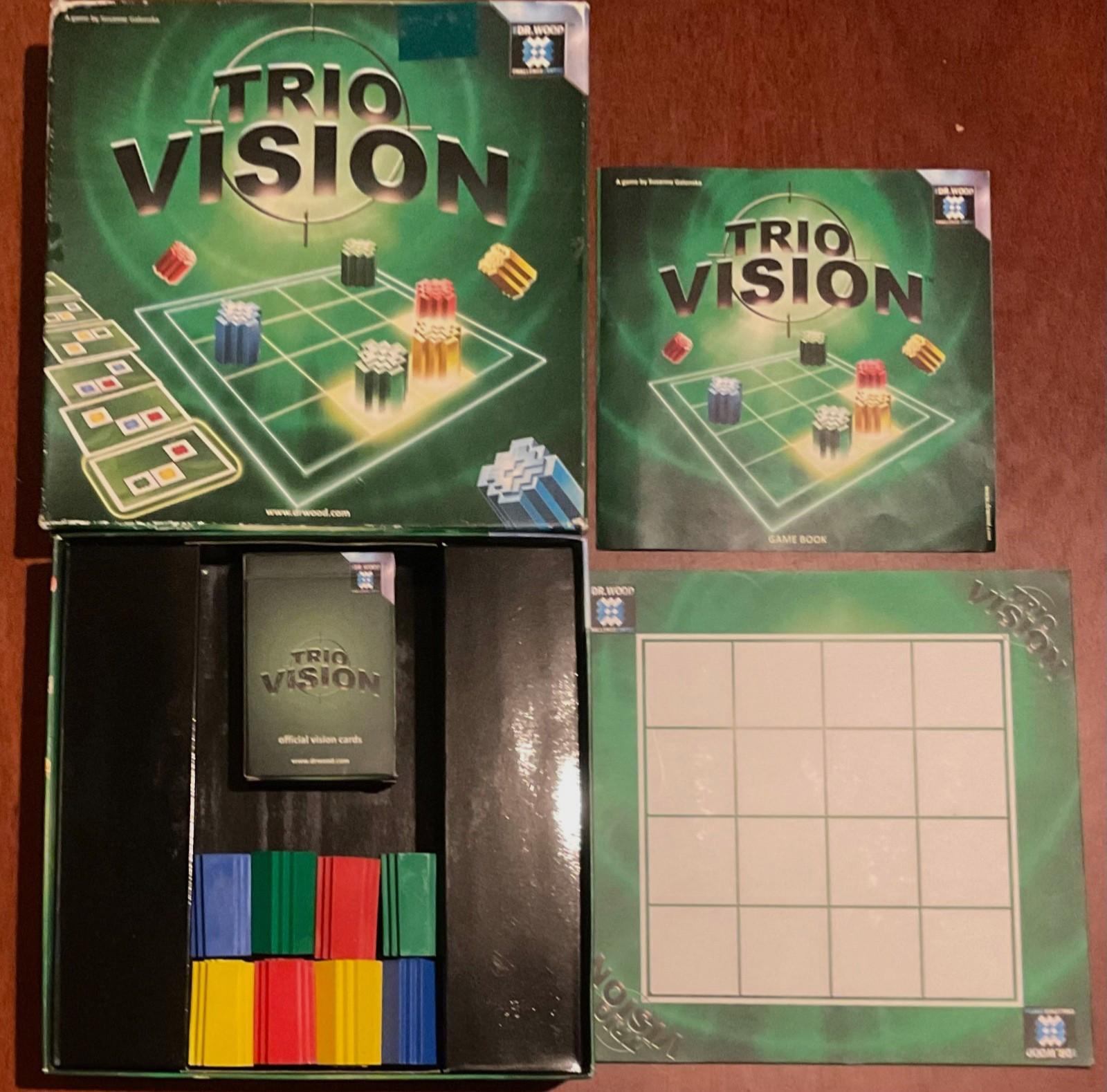 Trio Vision Board Game Made by Dr. Wood Challenge Center