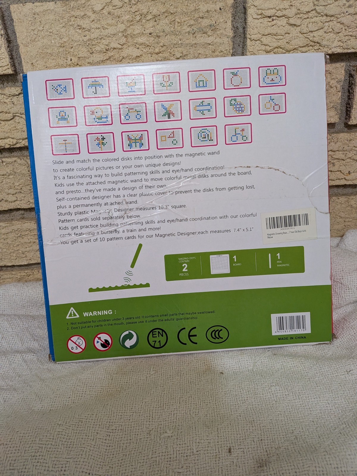 MAGPAD-DOTS Age 3+ Open Box Never Been Used