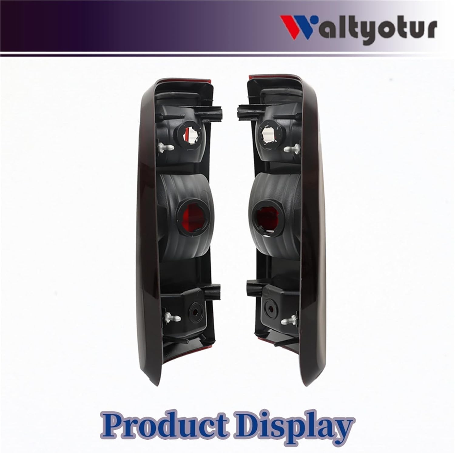 A Pair of Smoked Black Taillights Replacement for F250 2008-2016 Tail Lights…