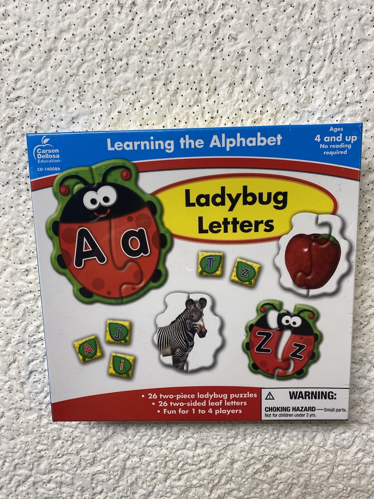 Carson Dellosa Education Ladybug Letters Alphabet Game