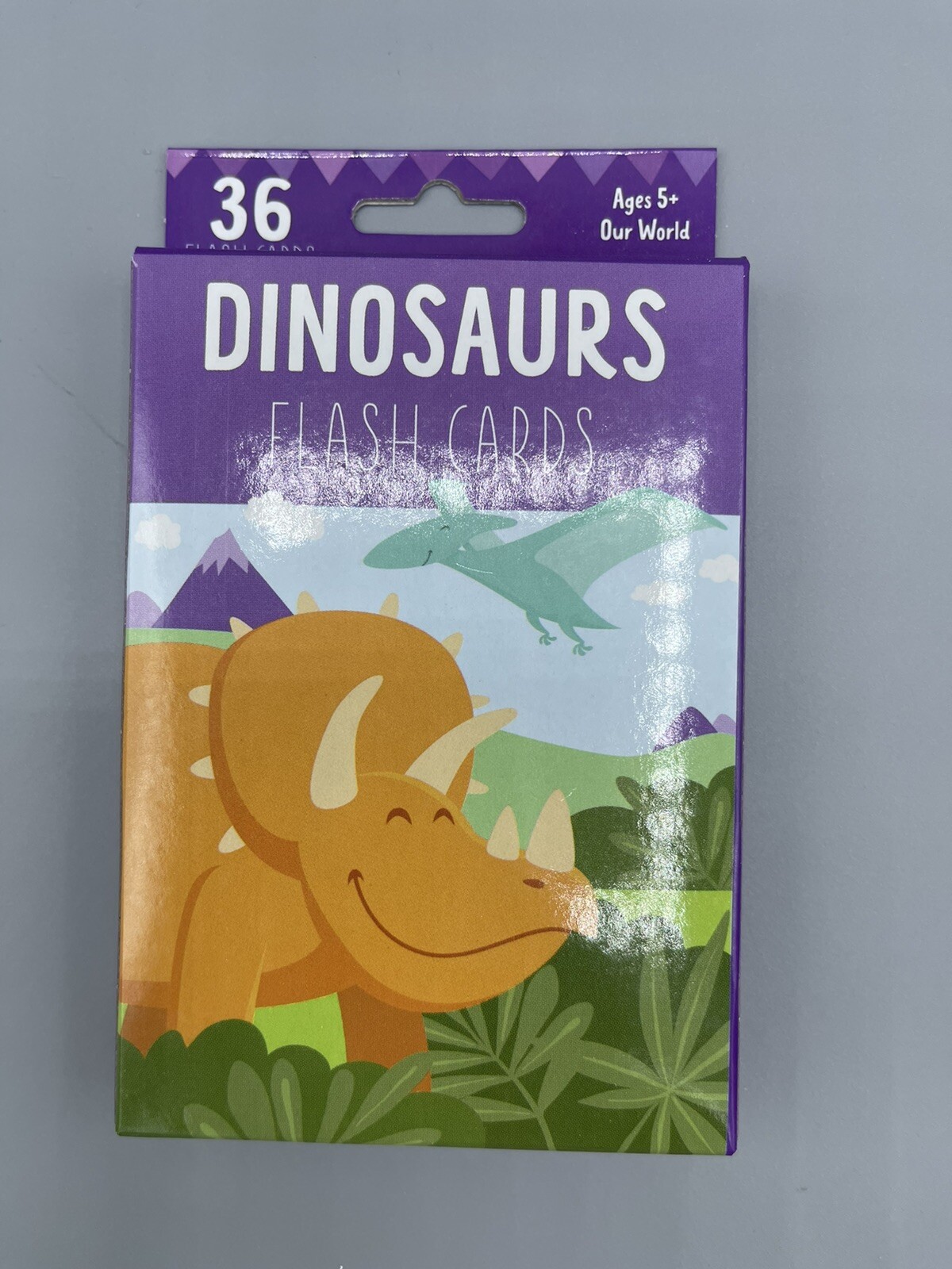 Bendon Dinosaurs Our World Flash Cards 36 Flashcards New