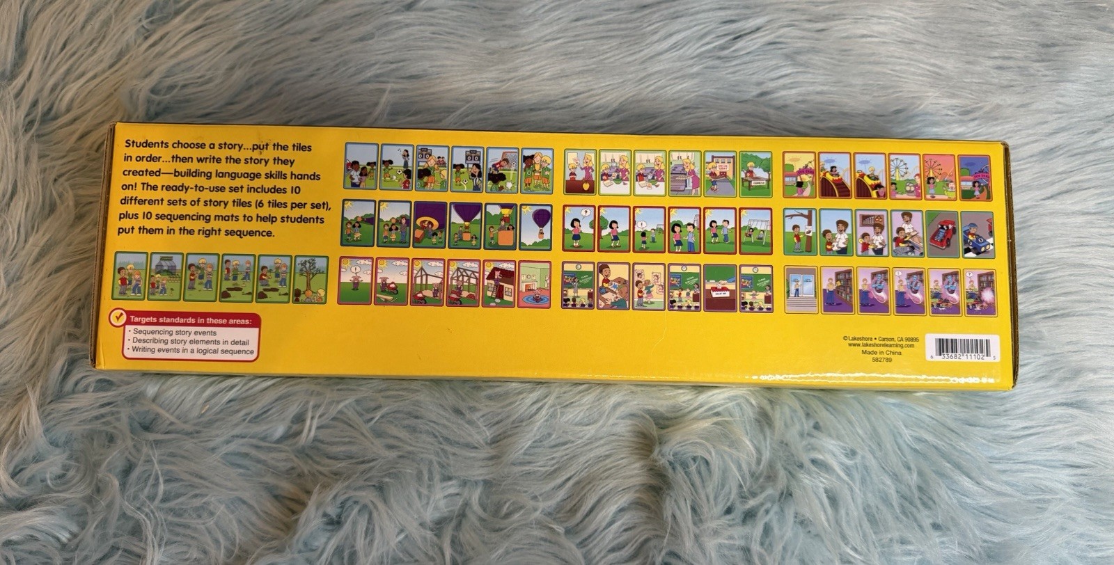 Lakeshore Learning Sequence & Write Story Tiles -excellent condition – complete!