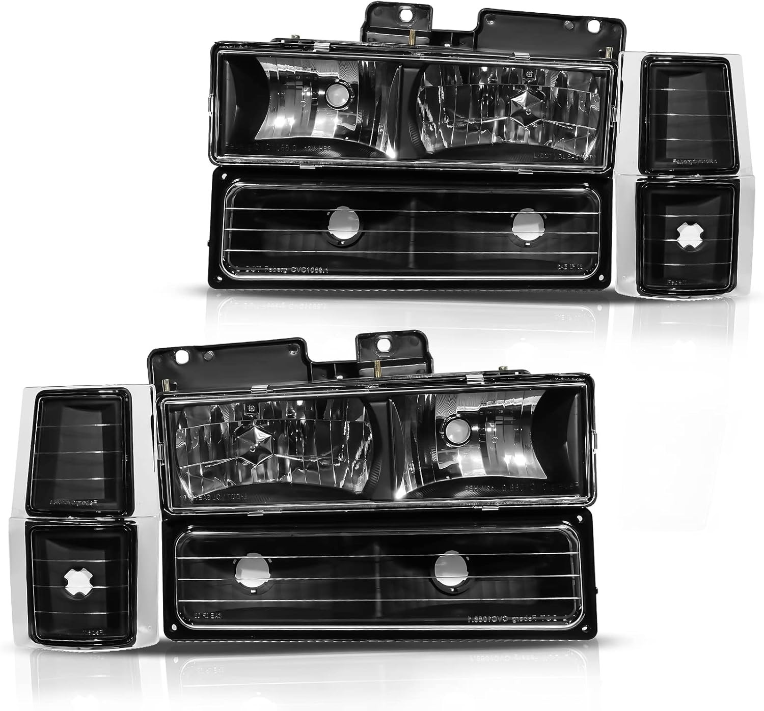 Headlight Assembly with 1994-1999 Chevy Silverado 1500 2500 3500, Suburban 1500