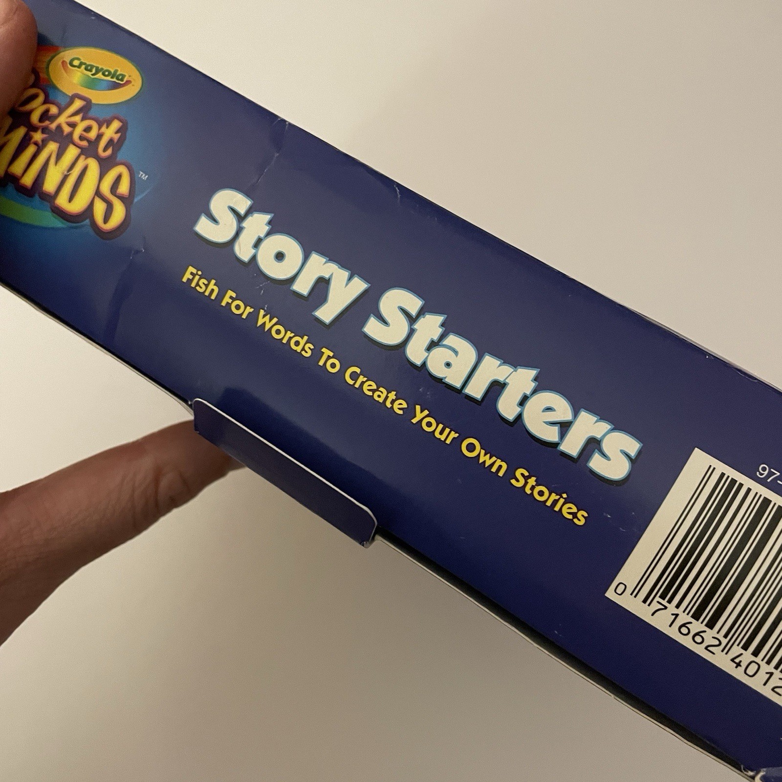 Vtg Crayola Story Starters Rocket Minds Fish For Words Ages 8-11 NOB