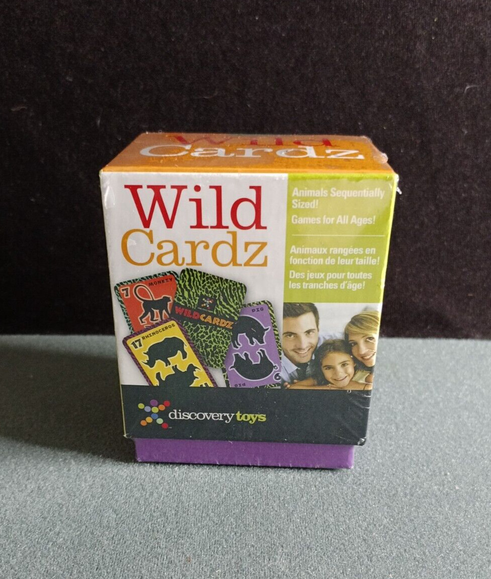 Discovery Toys Wild Cardz Games Builds Thinking & Math Skills
