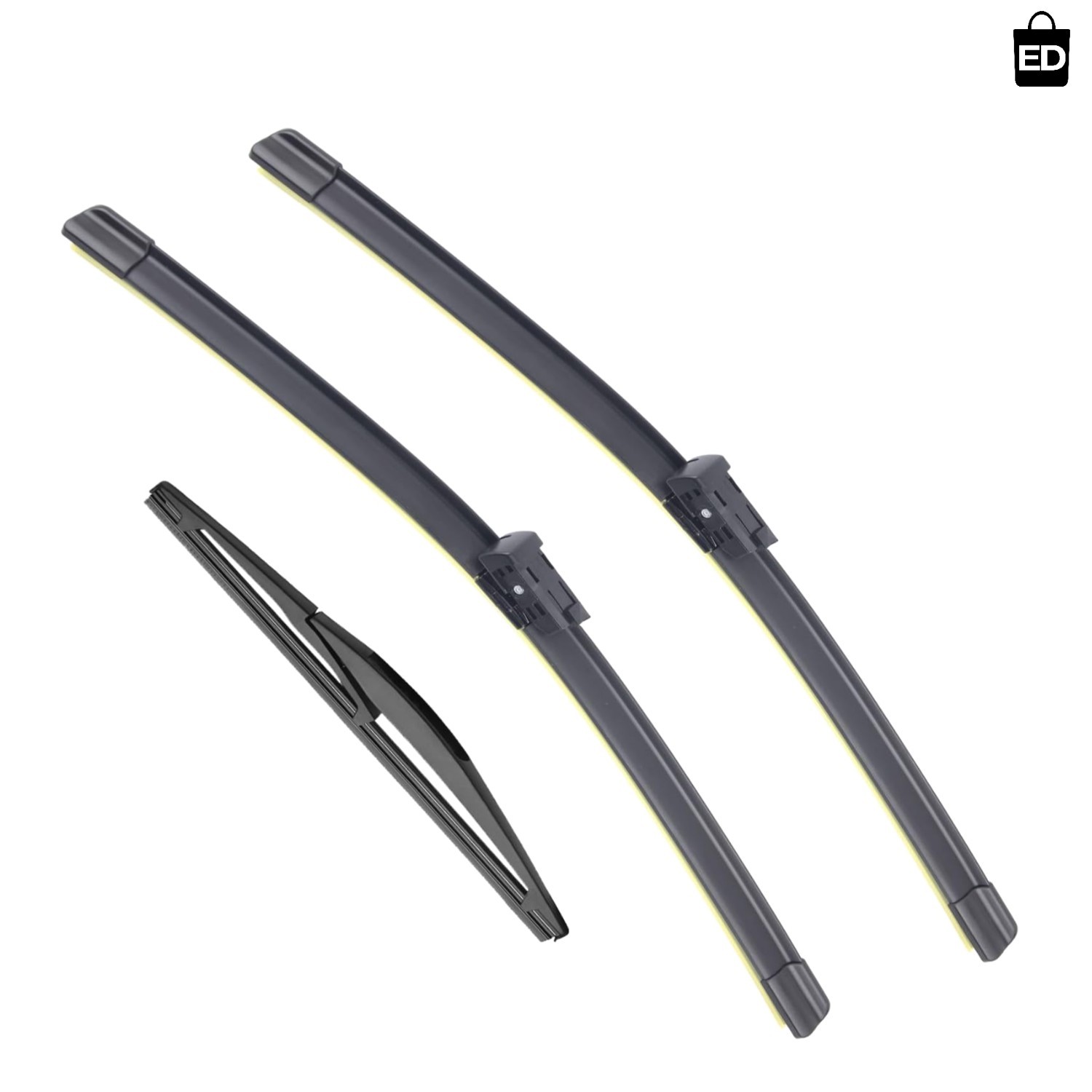 Equipment Replacement Front and Rear Windshield Wiper Blades For Merced
