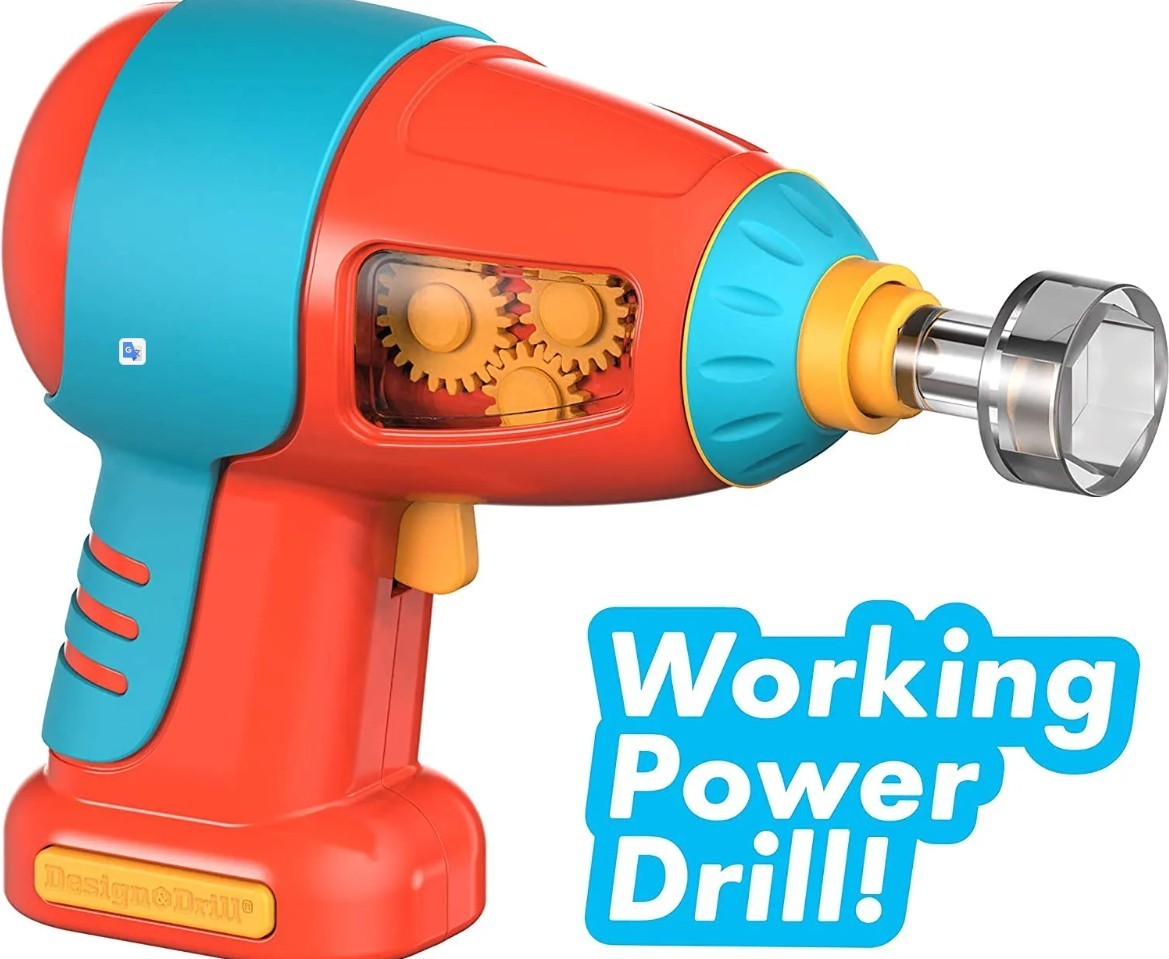 DESIGN & DRILL® Bolt Buddies® Rocket Creative Play Educational Insights NEW