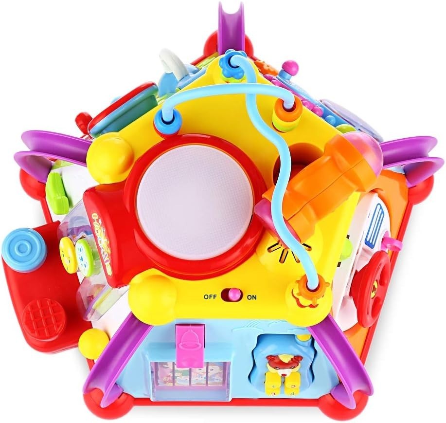 IQ Toys Activity Cube Toy, Music Cube for Baby, Educational Game NEW