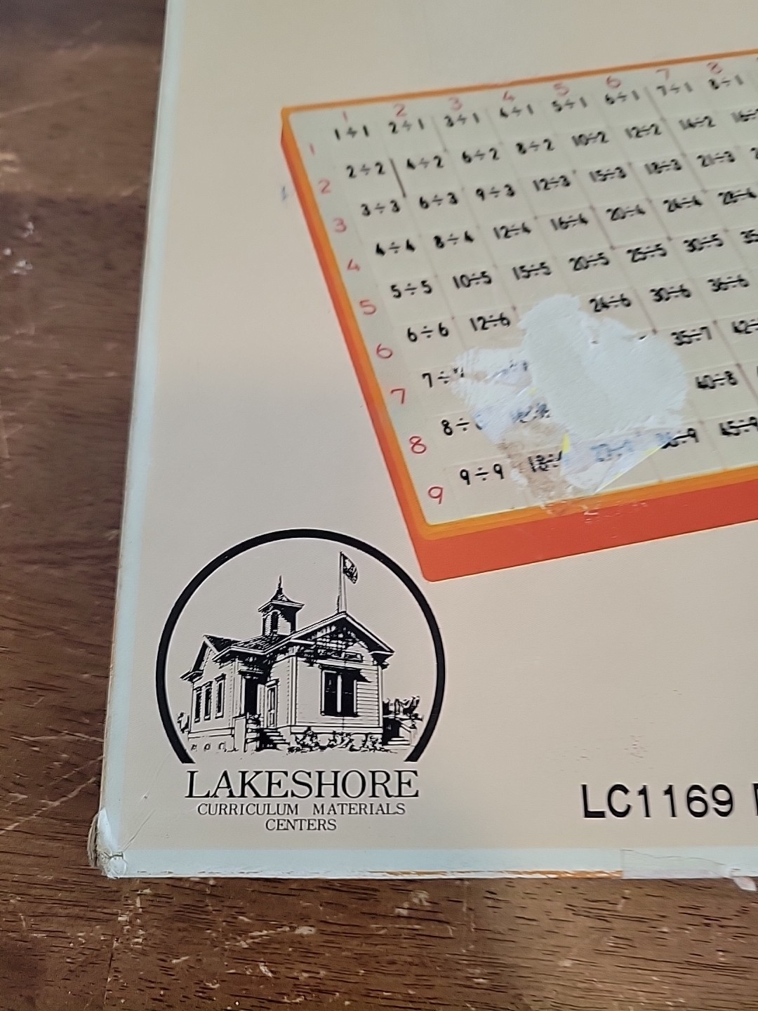 Lakeshore Curriculum LC1169 Dividing Machine Homeschool Division Toy