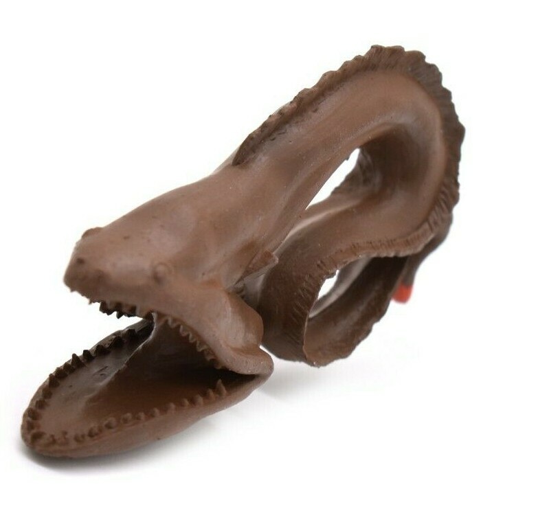 Gulper Eel Pelican Eel Plastic Replica 3 1/4 inches long – F3675 B10
