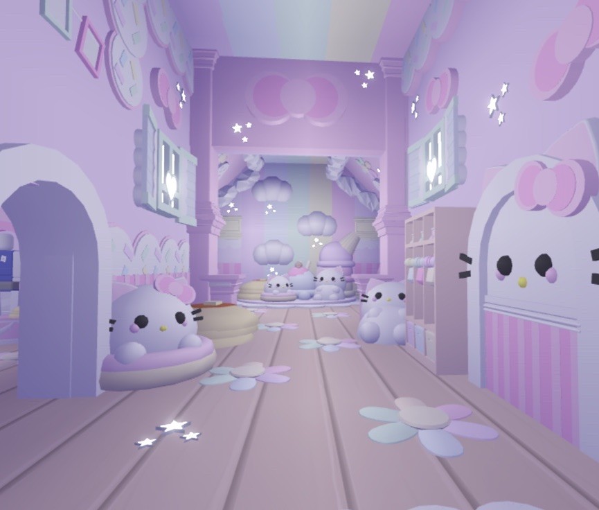 Cutecore Hello Kitty Themed❤️Queenslander House ❤️ Adopt Me Home