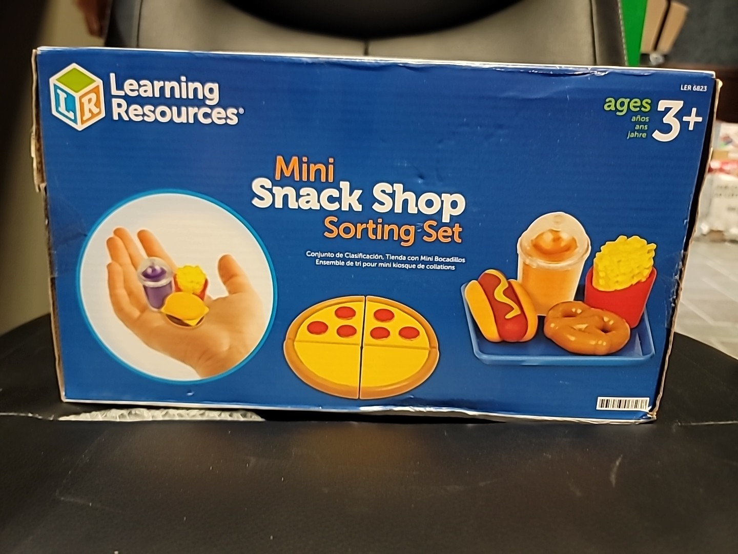 Learning Resources Mini Snack Shop Sorting Set Fast Food Set NIB FREE SHIPPING