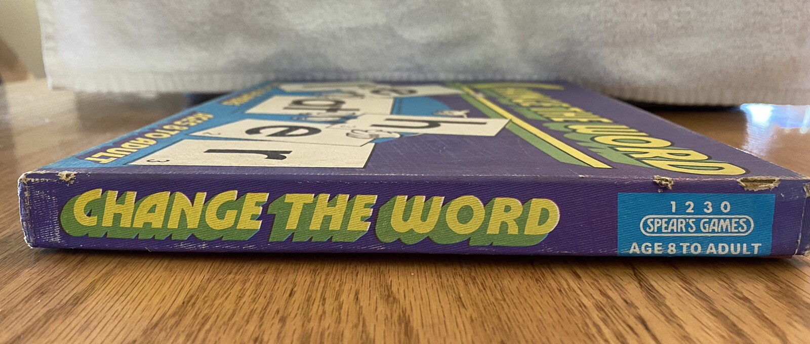 Vintage 1974 CHANGE THE WORD Syllable Card Game by Spear’s Games NEW