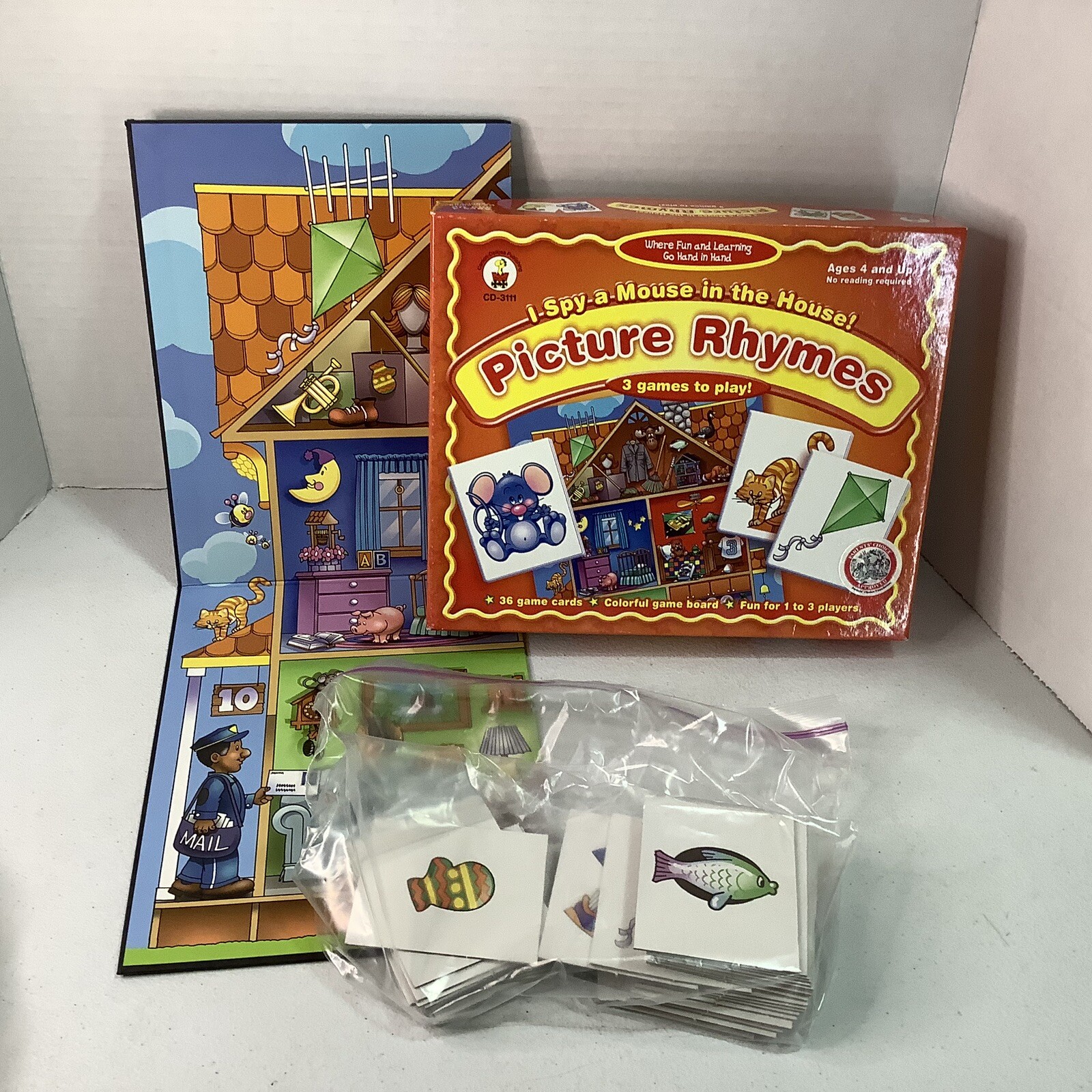 Picture Rhymes I Spy A Mouse in the House Game