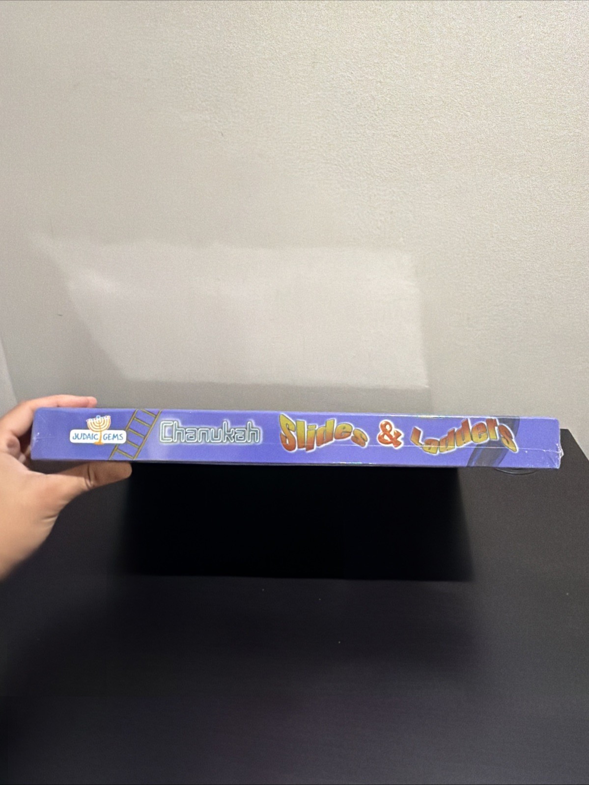 Judaic Gems Chanukah Slides & Ladders Board Game Players 2-4 Age 3+ Brand New