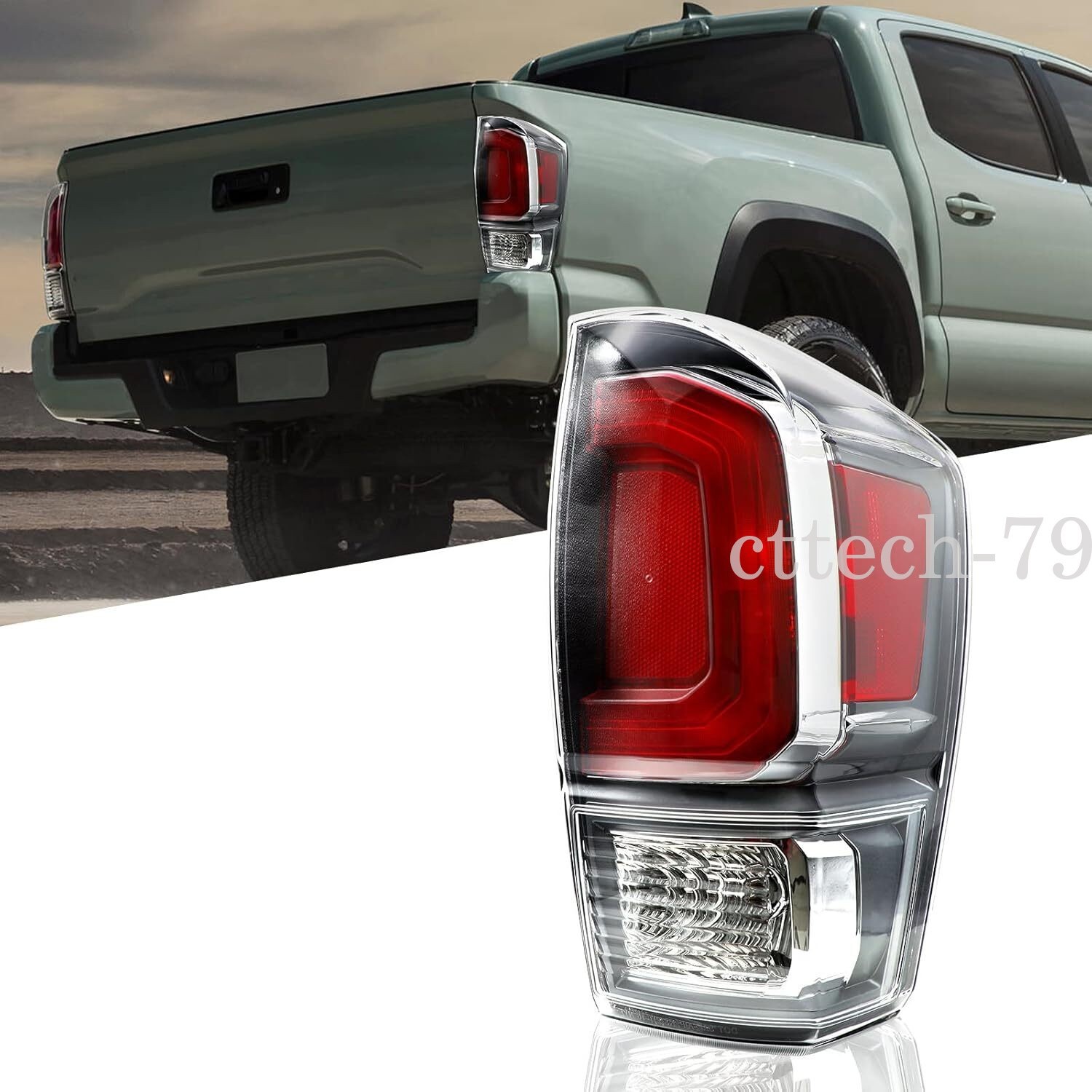 2020-2021 Toyota Tacoma Tail Light Assembly Right Passenger Side 81550-04210
