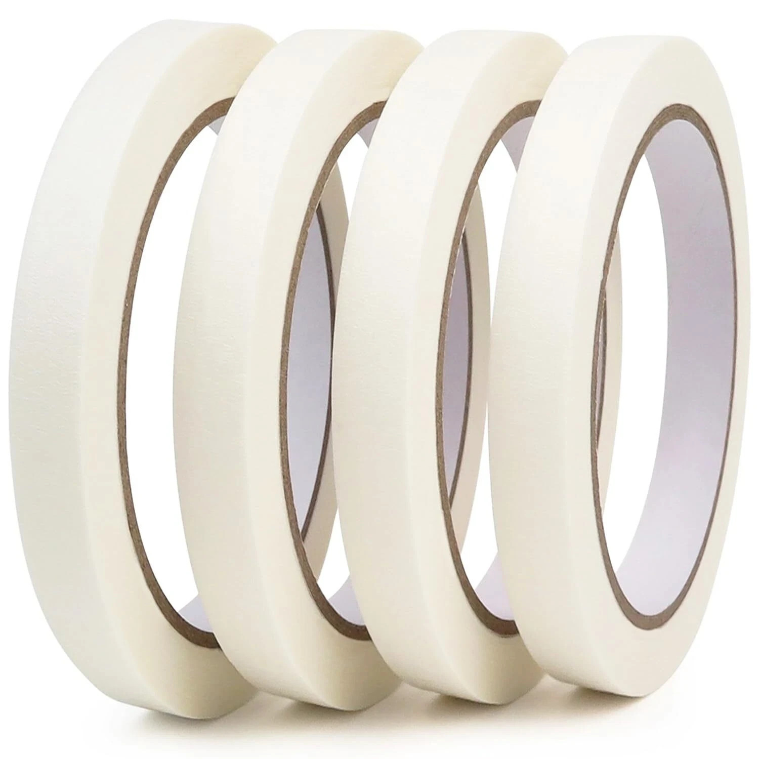 4 Pack White Artist Tape – Art Masking Tape for Watercolor Paper, Canvas Acrylic