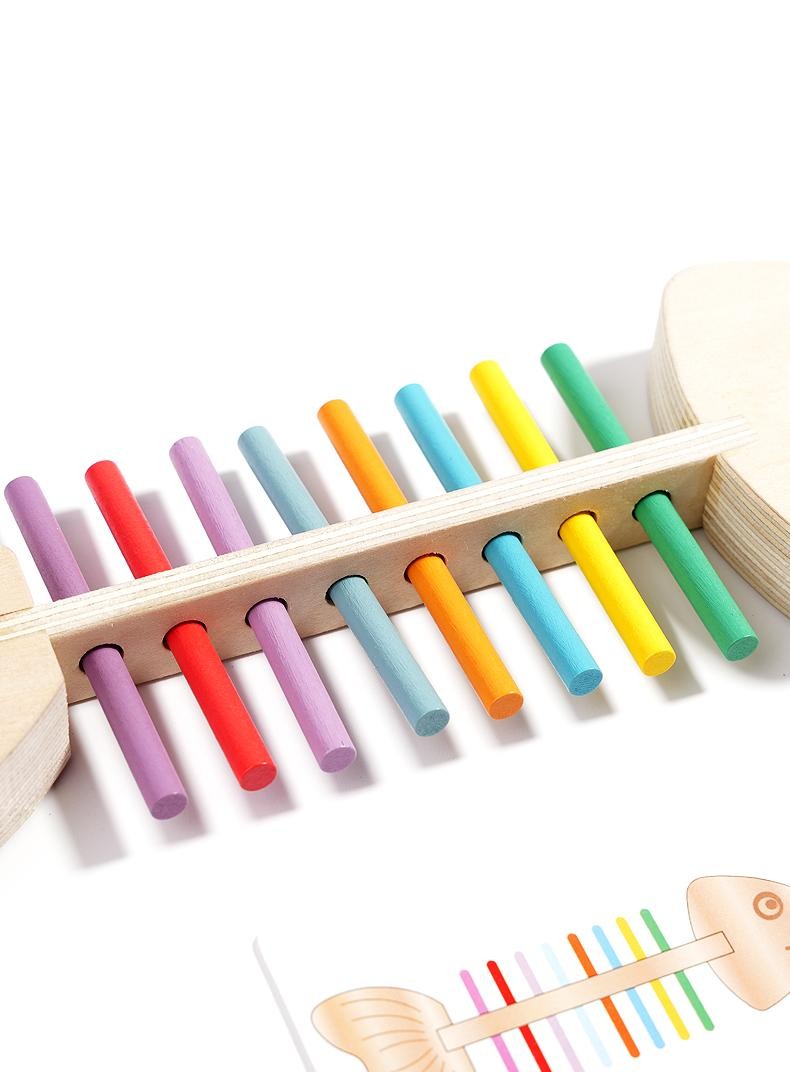 Children Wooden Balance Stick Sensory Puzzle Game Educational Birthday Gift